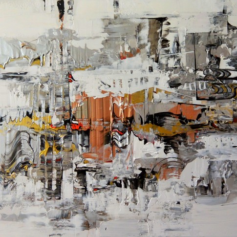 VISUAL UNIVERSE · 120 x 150 cm (sold) by Paul Ygartua