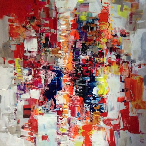 SPIRITUAL FANTASY · 120 x 150cm (sold) by Paul Ygartua