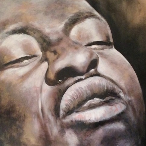 BUNK JOHNSON · 120 x 150 cm by Paul Ygartua